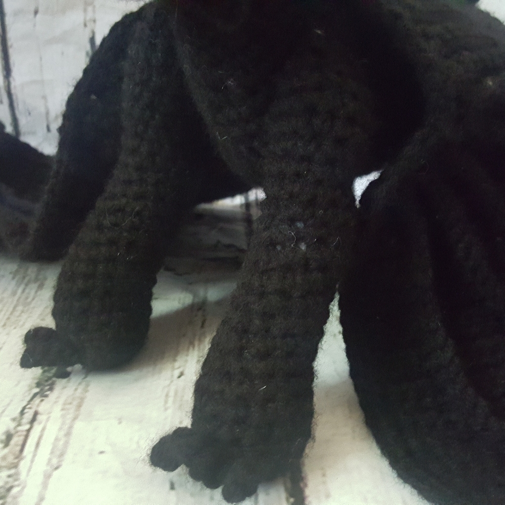 Toothless Crochet Dragon Amigurumi - Picture 12 of 15
